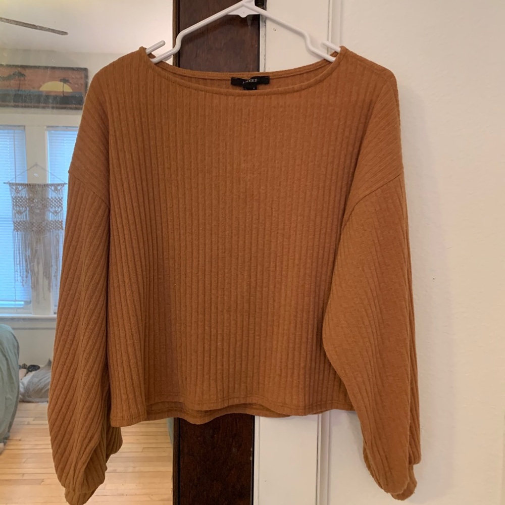 Rusty orange sweater